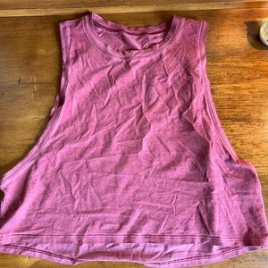 Lululemon Sculpt Cropped Tank